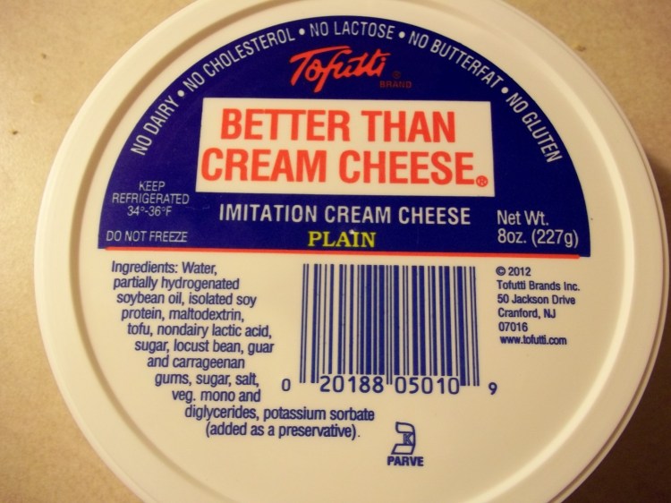 TOFUTTI CREAM CHEESE