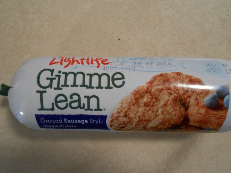 GIMME LEAN VEGGIE SAUSAGE TUBE