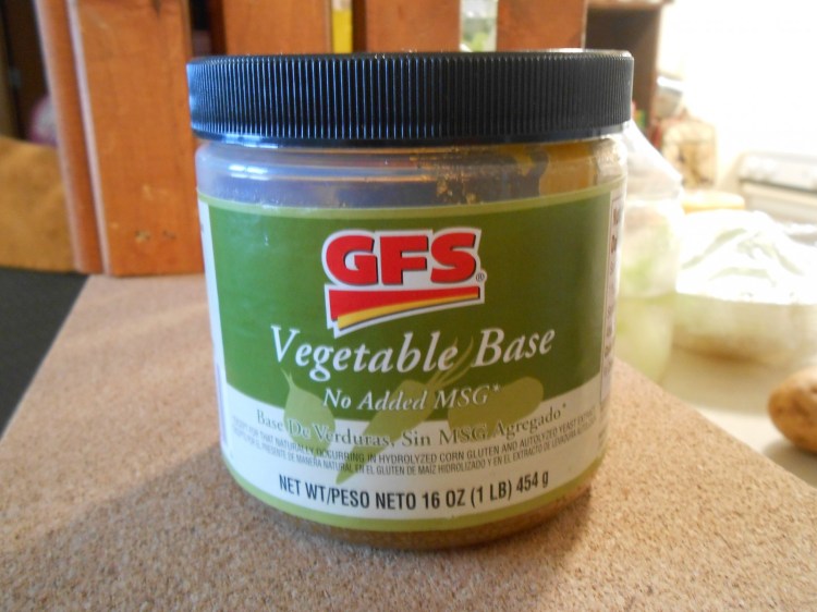 GFS VEGETABLE BASE FOR SOUPS AND SAUCES
