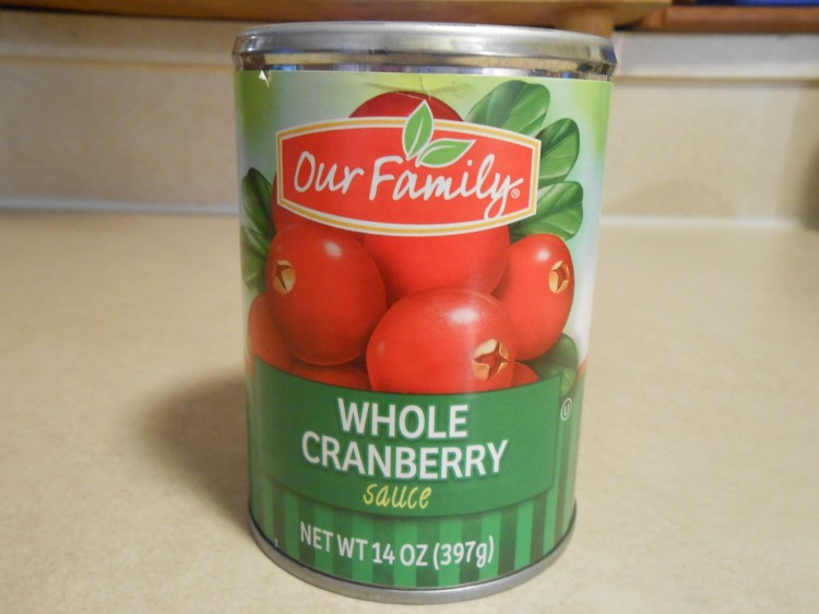 OUR FAMILY WHOLE CRANBERRIES