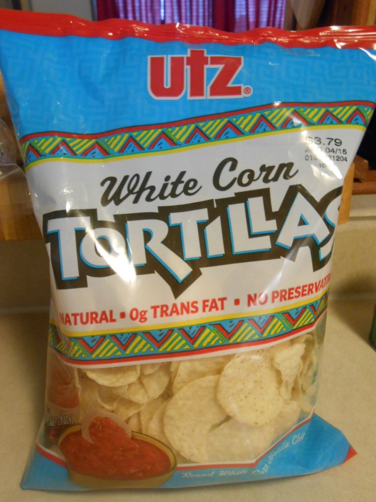 UTZ WHITE CORN TORTILLAS