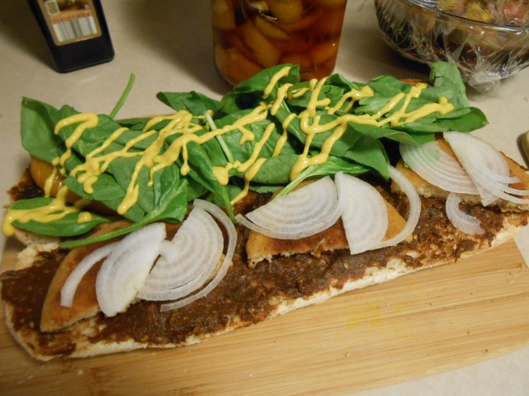 FOOT LONG SUB CHIK'N CAPOBABA SPREAD 2