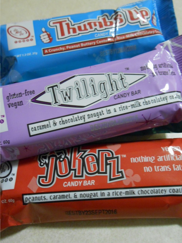 GO MAX GO VEGAN CANDY BARS