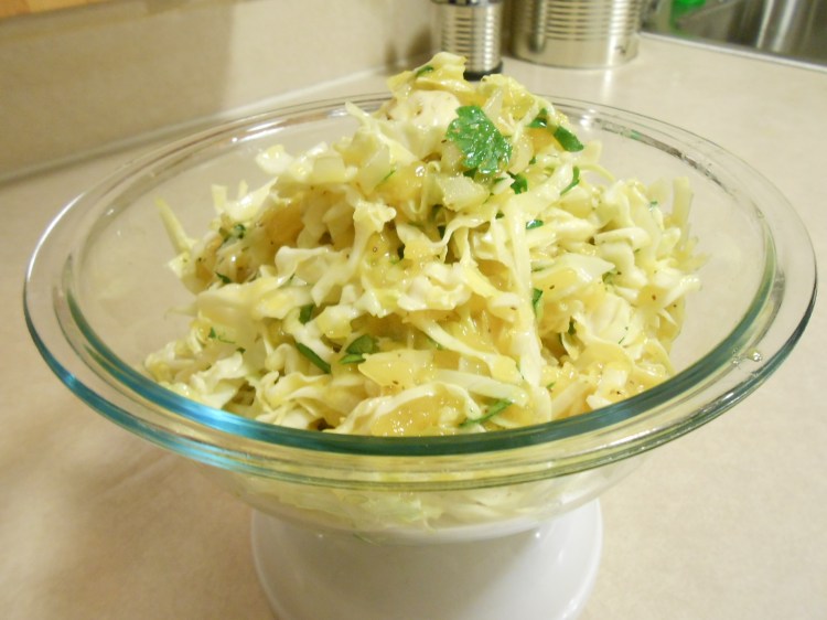 PINEAPPLE COCONUT COLESLAW 2