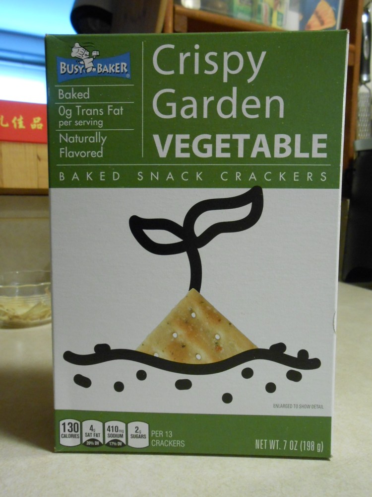 CRISPY GARDEN VEGETABLE CRACKERS