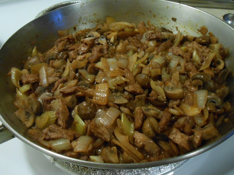 MUSHROOM SEITAN SAUTE SKILLET