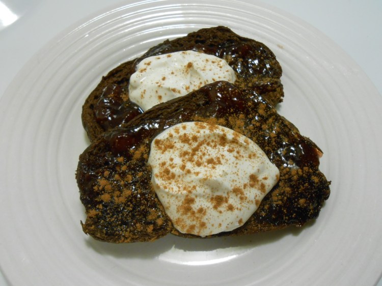 SWEET CREME FRAICHE ON TOAST