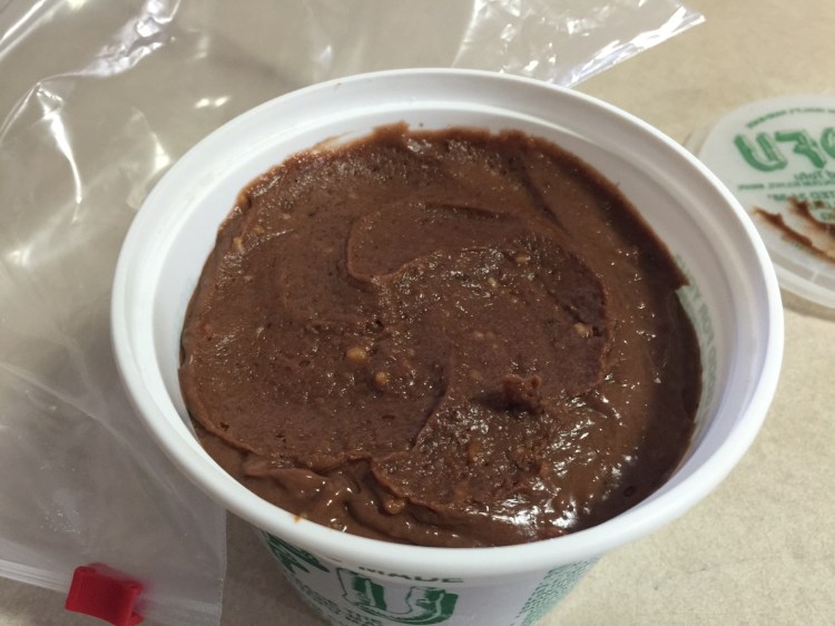 SMOKED ALMOND TRUFFLE ICE CREAM CONTAINER