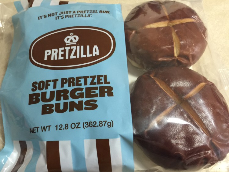 PRETZILLA SOFT PRETZEL BURGER BUNS