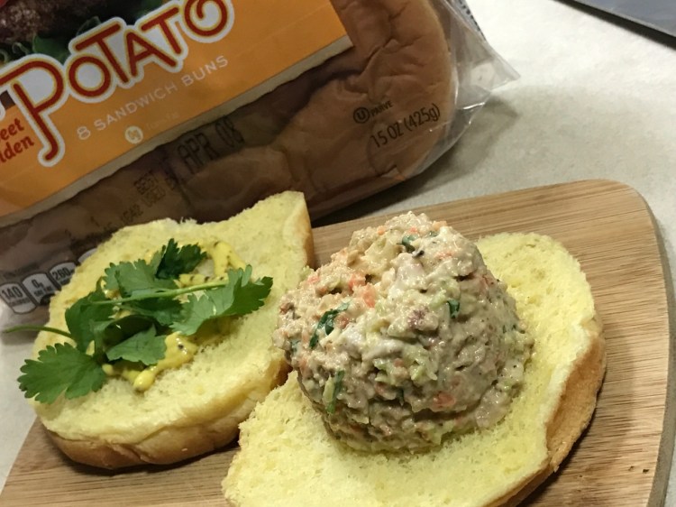 SOY CHICKEN SALAD SANDWICH 1