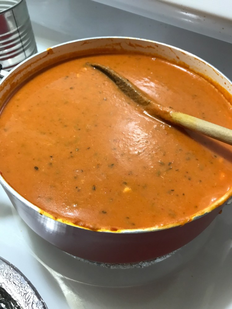 CREAM OF TOMATO PUMPKIN SOUP 1