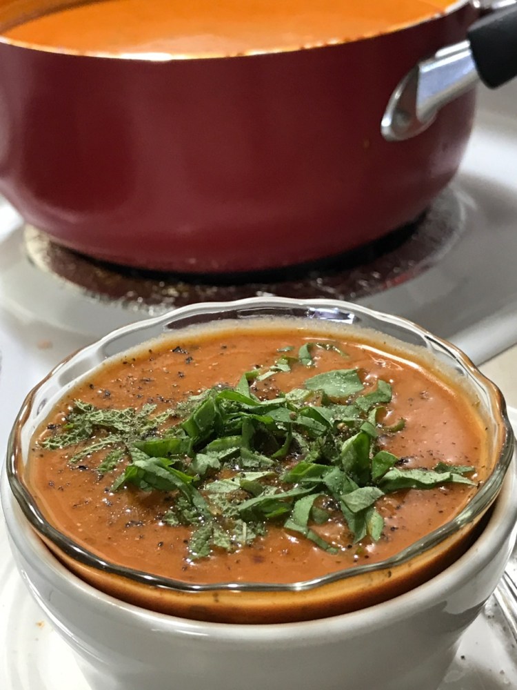 CREAM OF TOMATO PUMPKIN SOUP 3