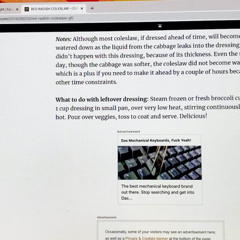 Madison Avenue Blocks The Animal-Free Chef For Mature Content, Then Approves F**k Ads On Her&nbsp;Site