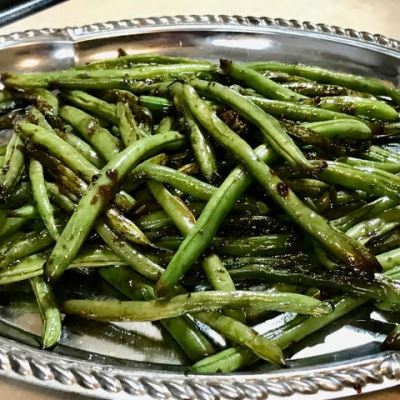 Molly’s Green Bean Suggestion plus gravy&nbsp;add-on