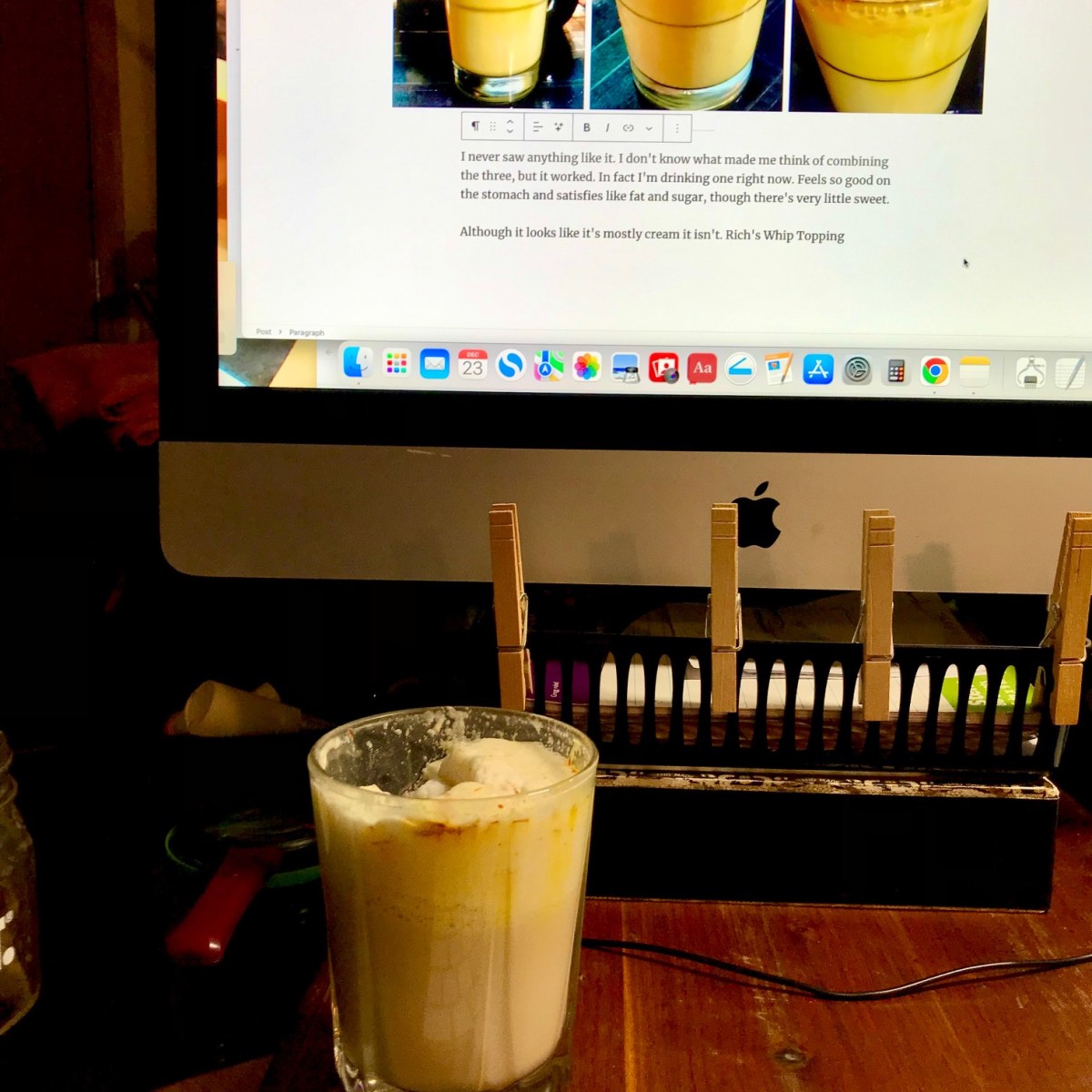 Creamy Diet Coke And&nbsp;Saffron