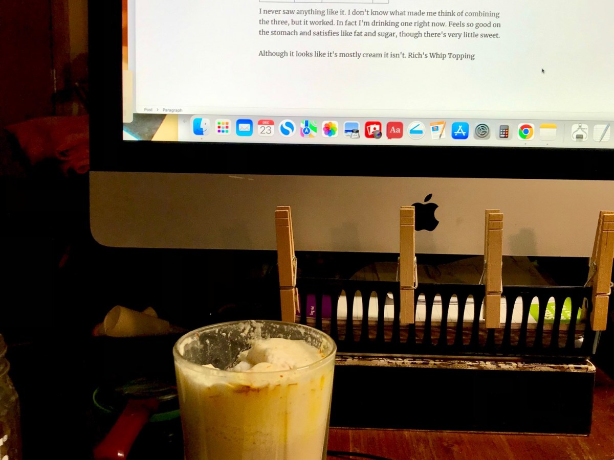 Creamy Diet Coke And&nbsp;Saffron